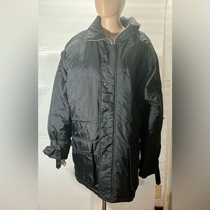 NWOT BLACK SEARS WORK OUTER JACKET SIZE LARGE